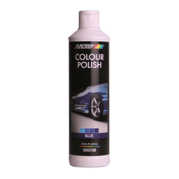 Polish color pentru suprafețe vopsite MOTIP Colour Polish, 500ml, albastru 748BS